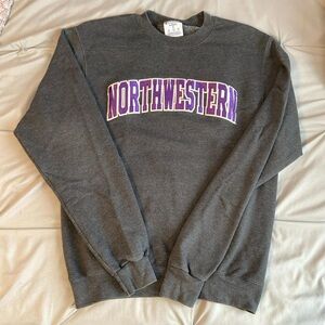 Northwestern Gray Sweater